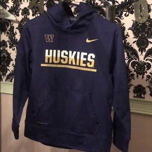 Boys Nike U of W hooded sweatshirt